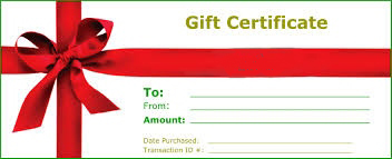 $25 Gift Certificate